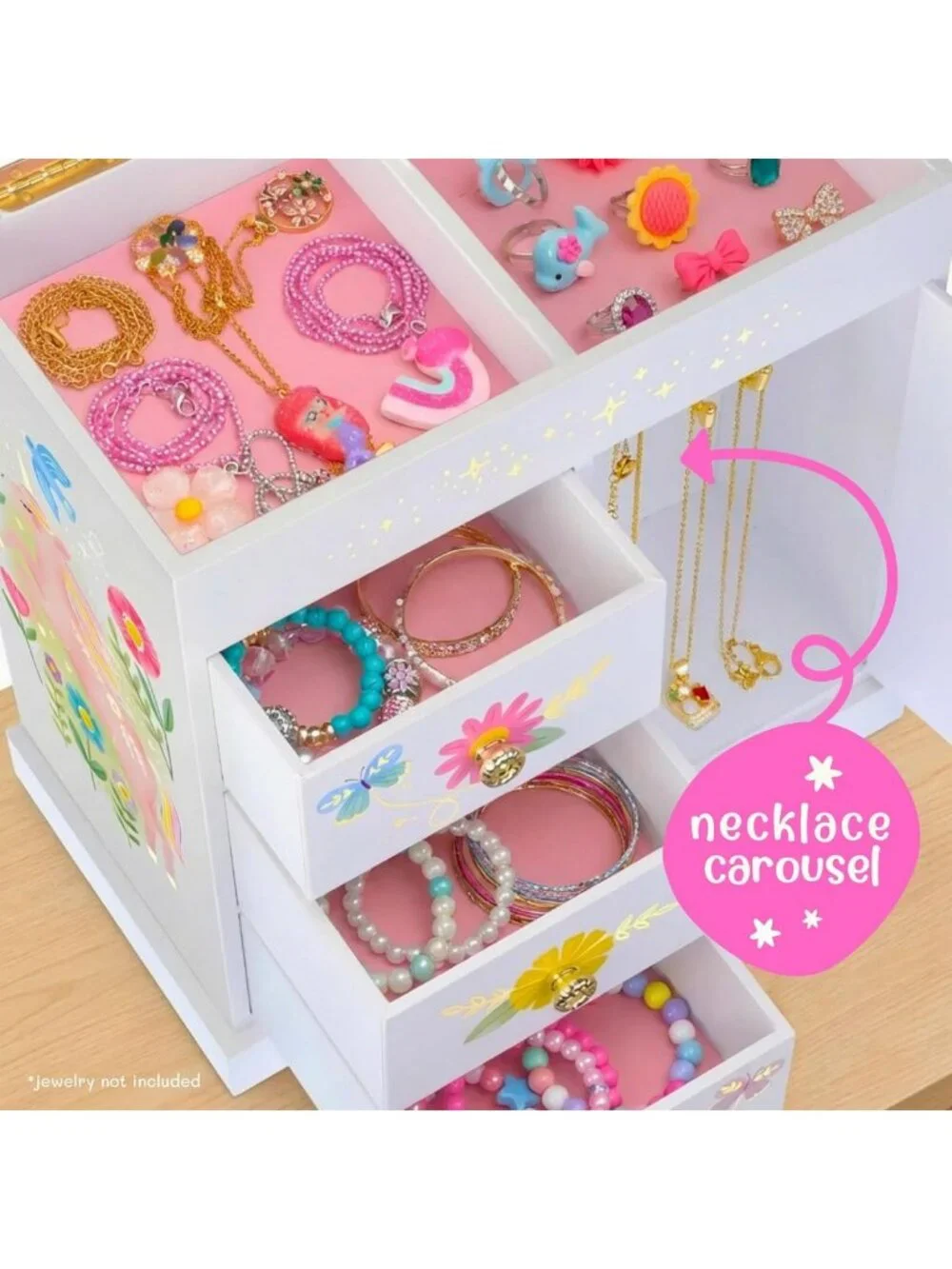 Unicorn Musical Jewelry Box for Girls - Enchanting Gift, Storage & Play